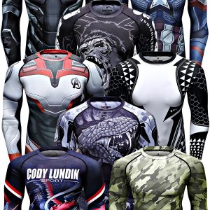 Rash guard lengan panjang