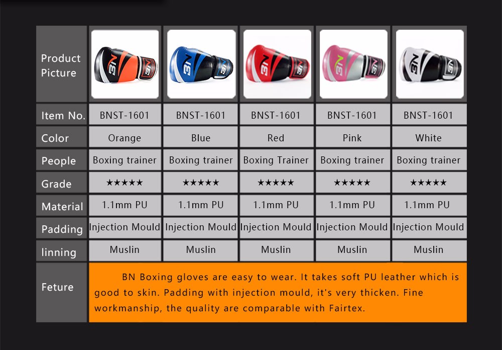 Sarung Tinju Boxing Gloves Muay Thai Kickboxing BN Original 8. 10. 12. 14. 16 Oz - Image 13