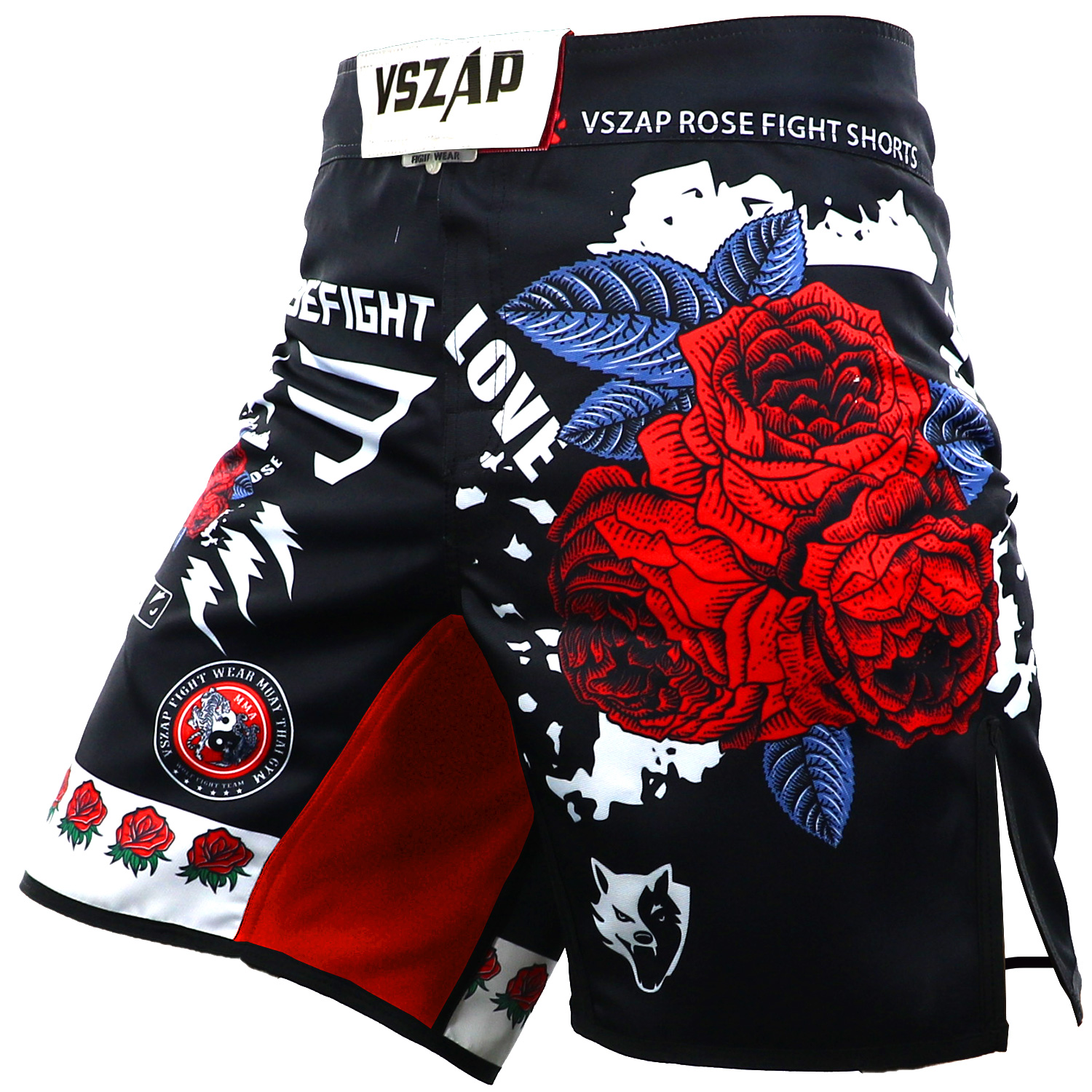 VSZAP MMA Shorts Celana MMA Fight Shorts UFC Style Muaythai Kickboxing Size ; XSS-XL - Image 11