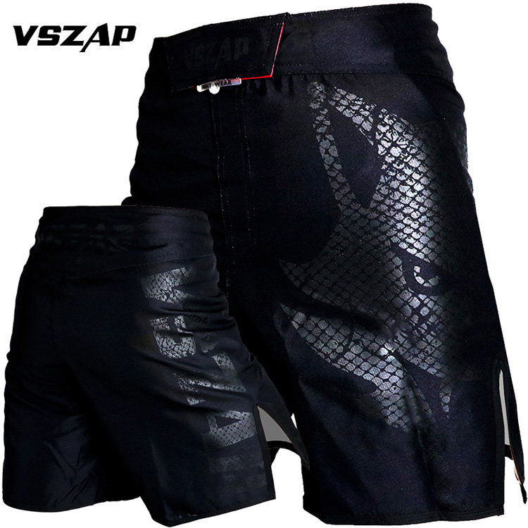 VSZAP MMA Shorts Celana MMA Fight Shorts UFC Style Muaythai Kickboxing Size ; XSS-XL - Image 17