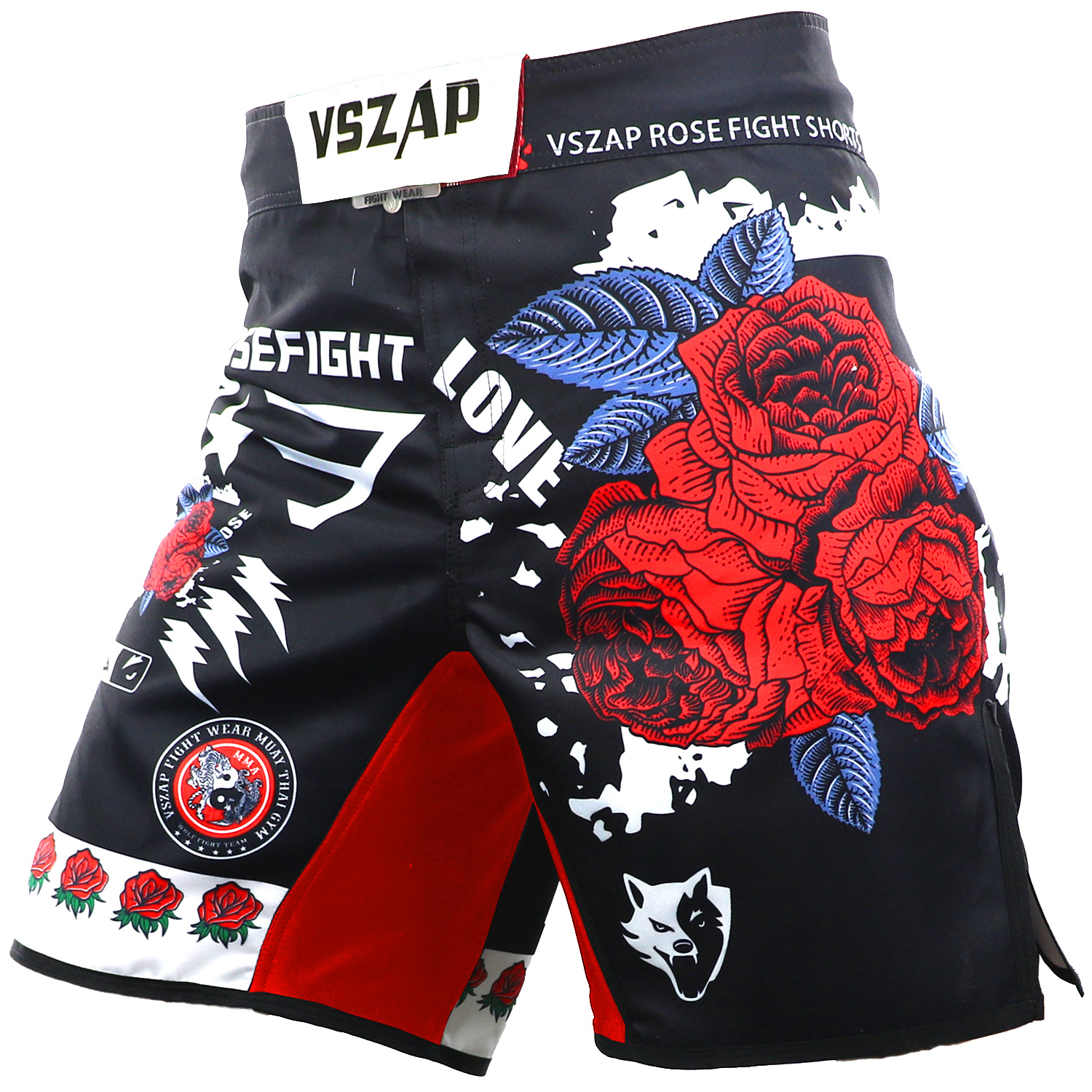 VSZAP MMA Shorts Celana MMA Fight Shorts UFC Style Muaythai Kickboxing Size ; XSS-XL - Image 15