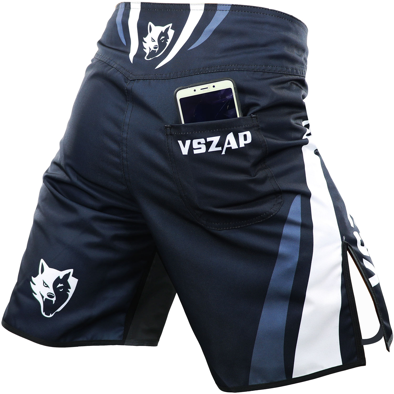 VSZAP MMA Shorts Celana MMA Fight Shorts UFC Style Muaythai Kickboxing Size ; XSS-XL - Image 3