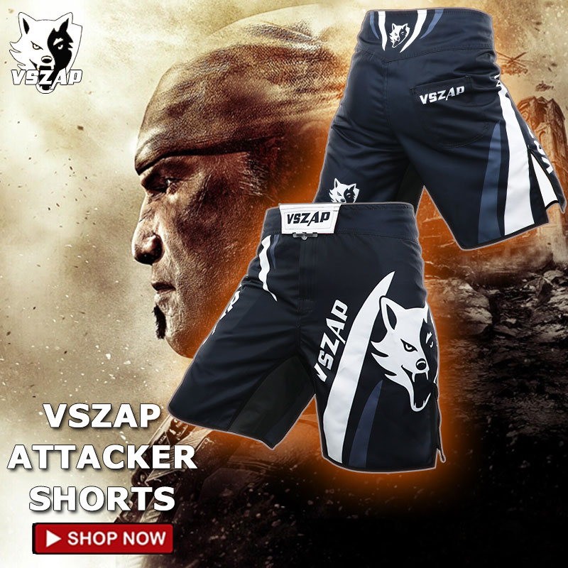 VSZAP MMA Shorts Celana MMA Fight Shorts UFC Style Muaythai Kickboxing Size ; XSS-XL - Image 23