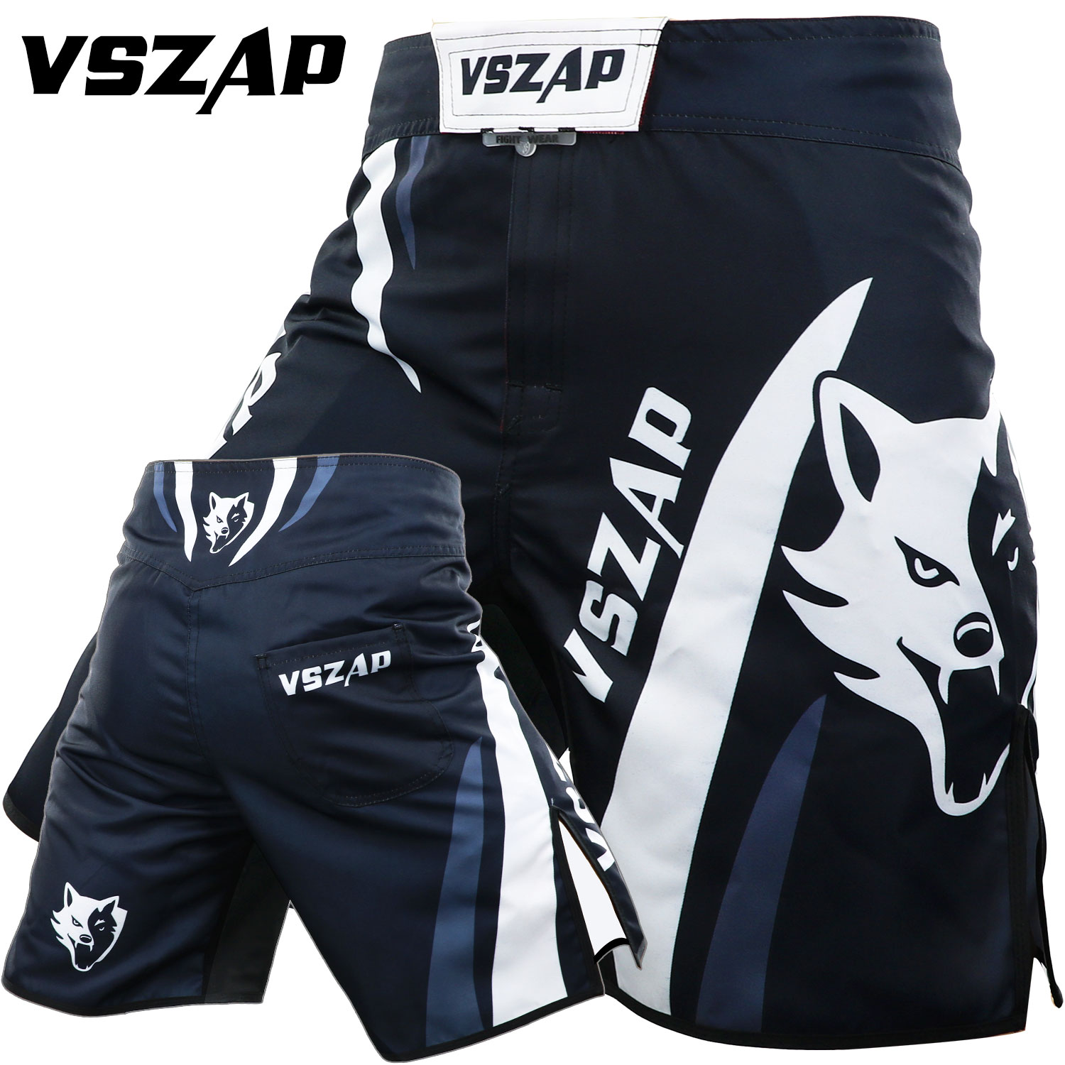 VSZAP MMA Shorts Celana MMA Fight Shorts UFC Style Muaythai Kickboxing Size ; XSS-XL - Image 24