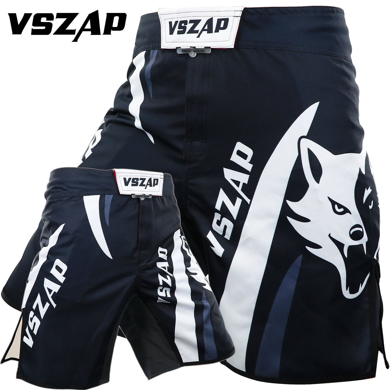 VSZAP MMA Shorts Celana MMA Fight Shorts UFC Style Muaythai Kickboxing Size ; XSS-XL - Image 25