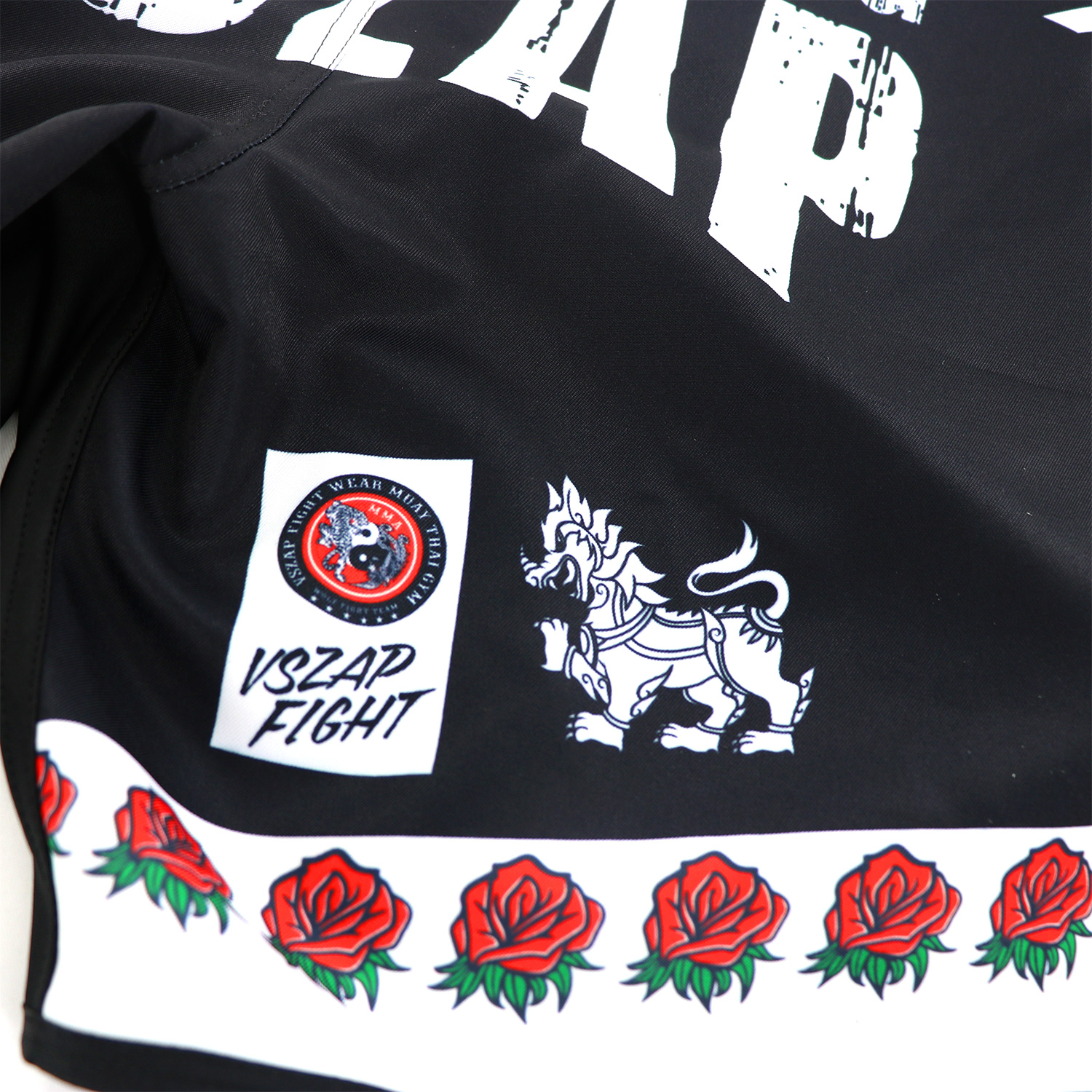 VSZAP MMA Shorts Celana MMA Fight Shorts UFC Style Muaythai Kickboxing Size ; XSS-XL - Image 4
