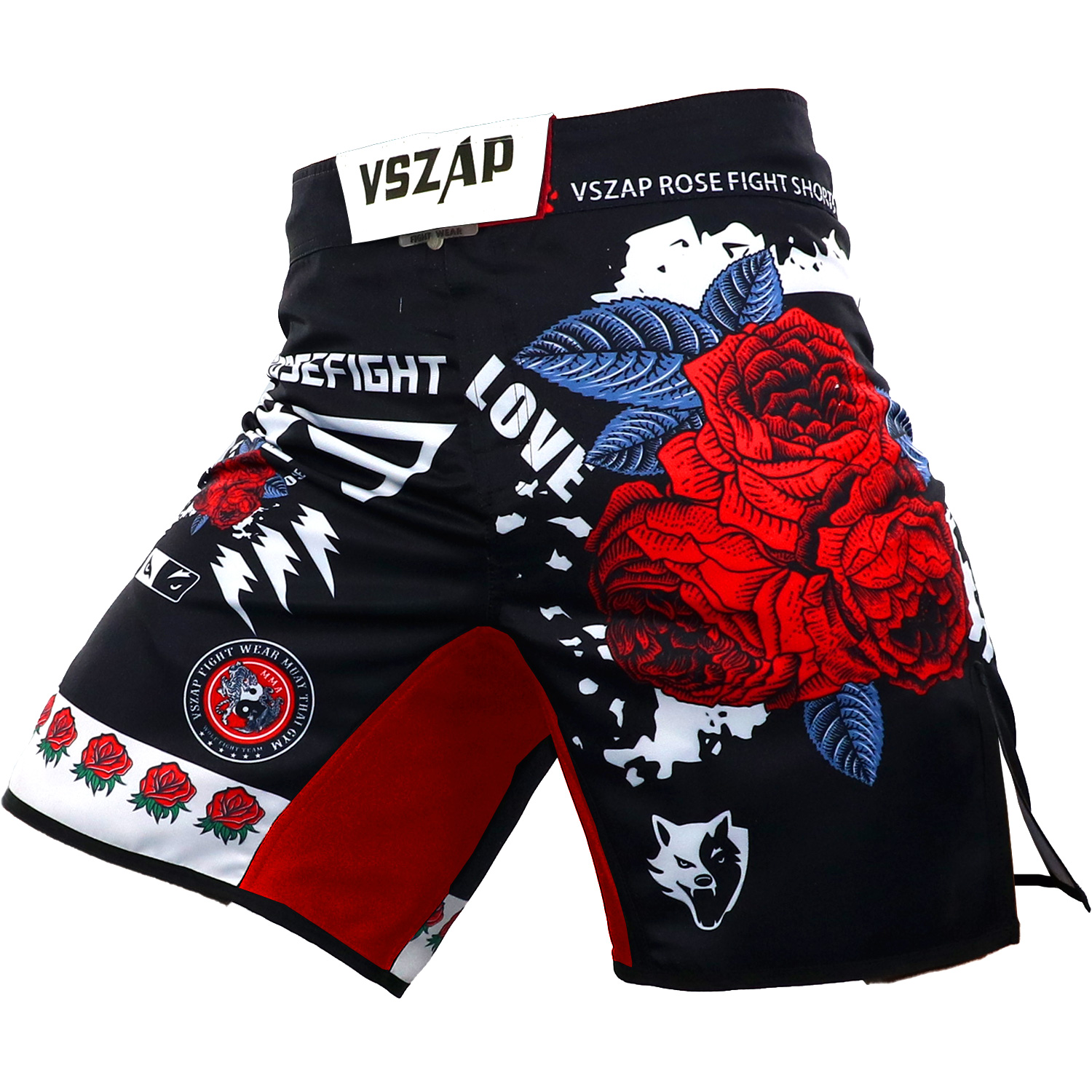 VSZAP MMA Shorts Celana MMA Fight Shorts UFC Style Muaythai Kickboxing Size ; XSS-XL - Image 10