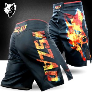 VSZAP MMA Shorts Celana MMA Fight Shorts UFC Style Muaythai Kickboxing Size ; XSS-XL
