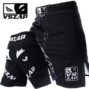 VSZAP MMA Shorts Celana MMA Fight Shorts UFC Style Muaythai Kickboxing Size ; XSS-XL