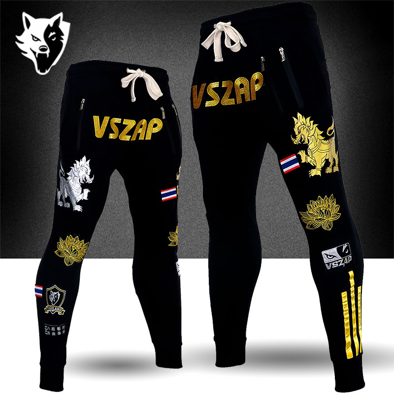 Celana Jogger VSZAP Muaythyai, Martial Arts fitness, MMA Training Pants, Embroidery Size : S-XXL - Image 28