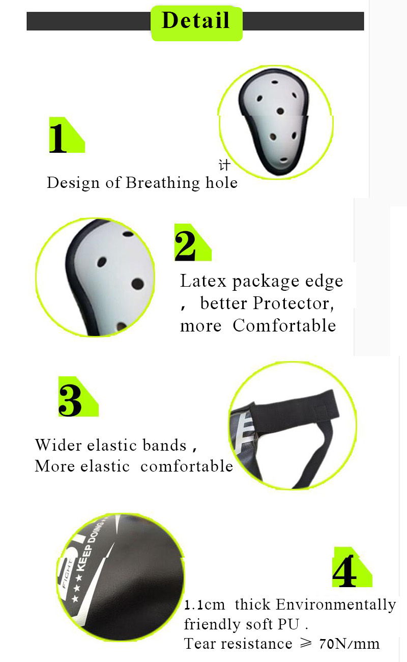 Groin Guard Protector Pelindung Kemaluan Groin Cup Boxing Muay Thai Tinju Kickboxing BN Original - Image 5