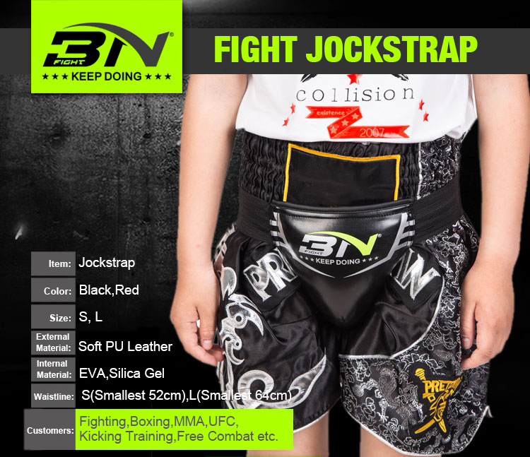 Groin Guard Protector Pelindung Kemaluan Groin Cup Boxing Muay Thai Tinju Kickboxing BN Original - Image 6