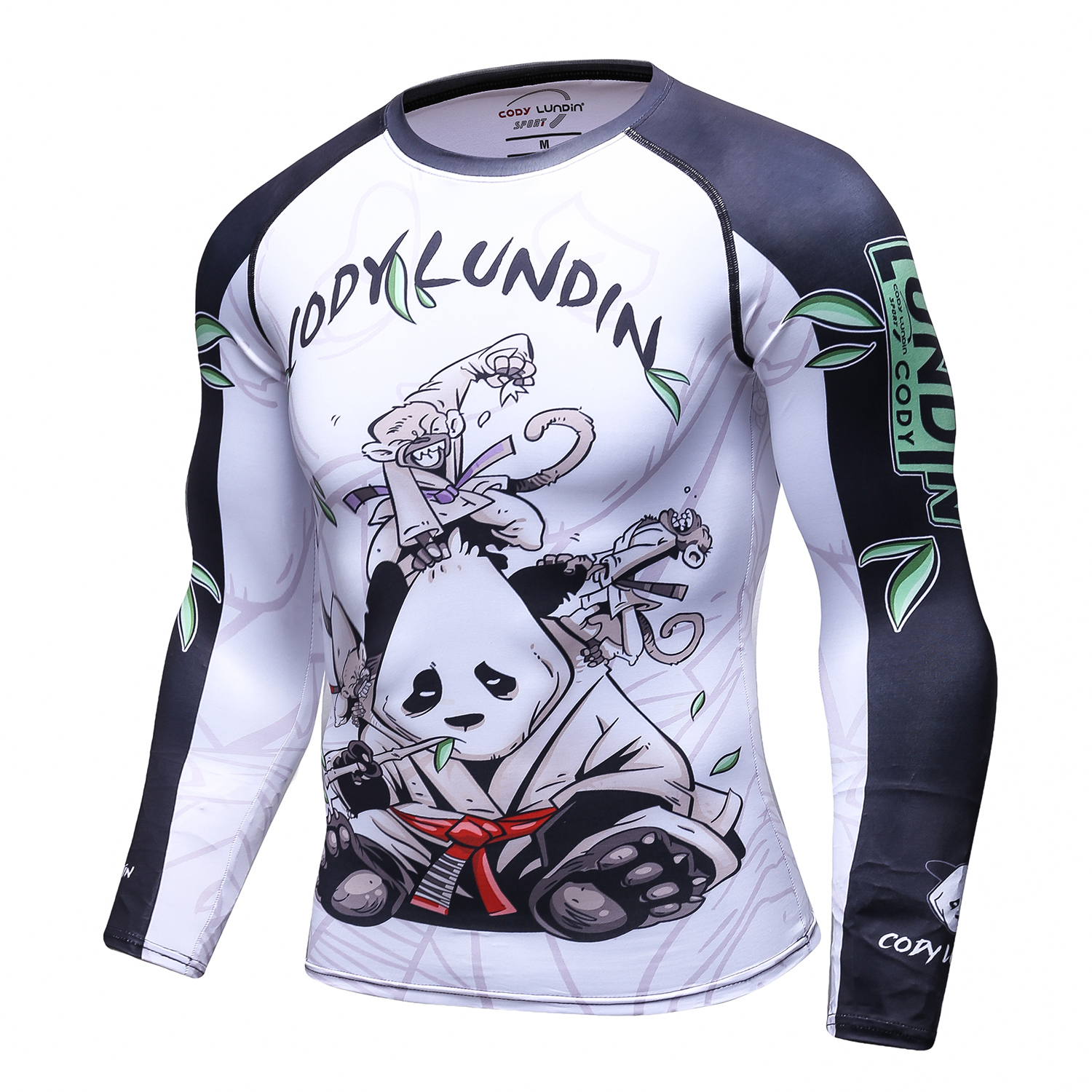 Rash Guard MMA Long Sleeve Rushguard Jiujitsu Fitness Compression Shirts Kaos ketat - Image 2
