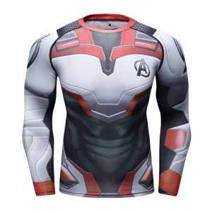 Rash Guard MMA Long Sleeve Rushguard Jiujitsu Fitness Compression Shirts Kaos ketat