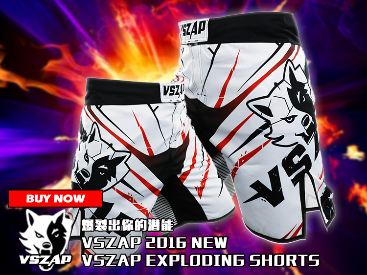 VSZAP MMA Shorts Celana MMA Fight Shorts UFC Style Muaythai Kickboxing Size ; XSS-XL - Image 13
