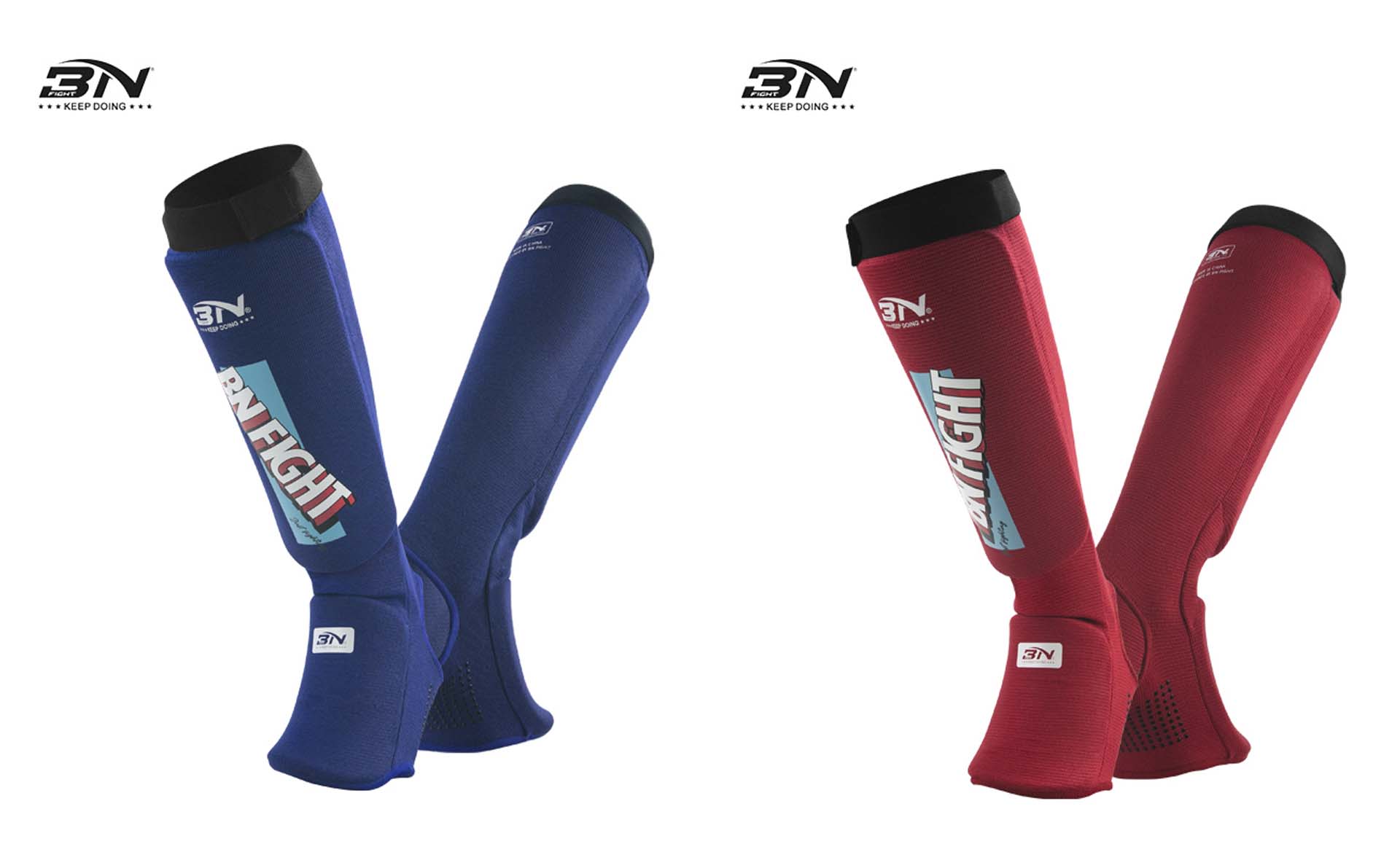 Pelindung Kaki Muaythai Shin Pad katun elastis Shin Guard Muay thai Amatir