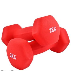 Dumbell Barbel 2kg Alat Gym Fitnes Home Workout Olahraga Rumah Dumbel Fitness RT